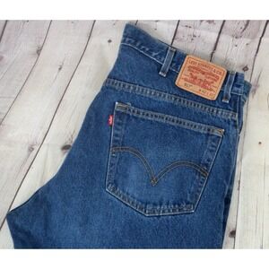 LEVI'S 517 Men's Bootcut Denim Jeans SIZE 42/32 Dark Wash